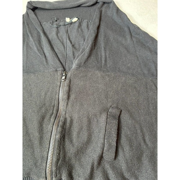 Anthropologie Moth Women Sweater Small black Pullover Knit Dolman Sleeves - Picture 4 of 9